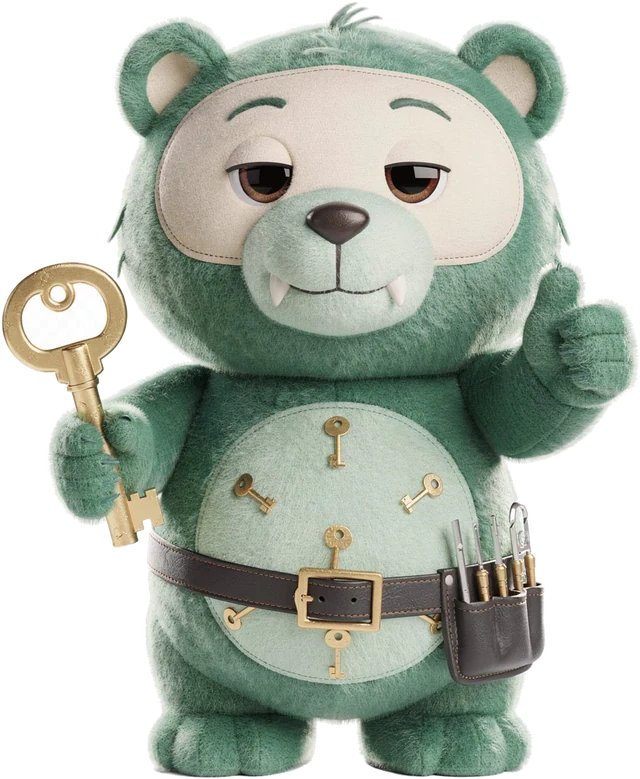 Mascotte serrurier SerrurierWhatsApp